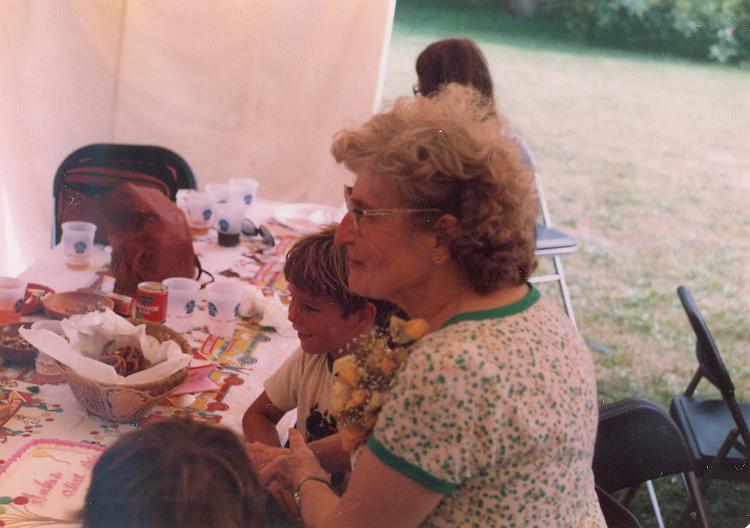 1982 Greer, Bea's 75th-8